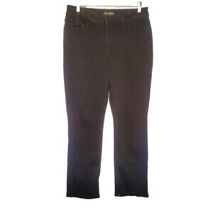 Lee Straight Leg Black Jeans Size 12